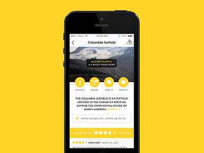 Tourism App – Place description app guide ios iphone tourism travel