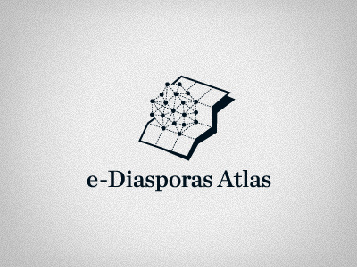 e-Diasporas Atlas logo atlas diaspora logo logotype
