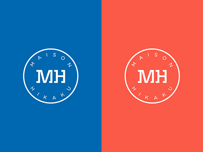 MH logo colors gotham japanese logo logotype photography seal stamp vitesse