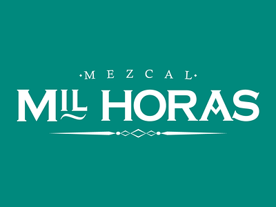 Mezcal Mil Horas branding design graphic design logo mezcal vector