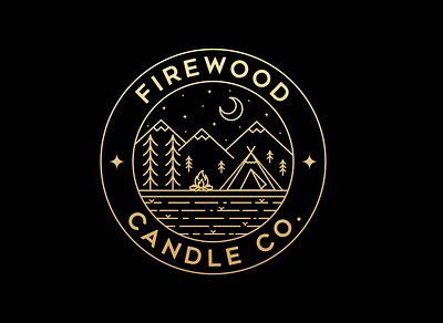 Firewood Candle Co. adventure mountain tent