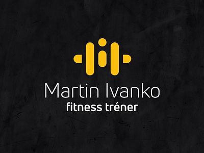 Martin Ivanko fitness trainer fitness fitness logo fitness trainer graphic design logo logo design personal trainer trainer trainer logo