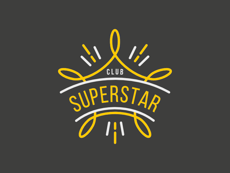 Superstar Logo Template | Logo templates, Birthday games for adults, Game  logo