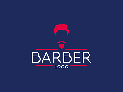 Barber Logo barber barber logo barber shop logo logo design