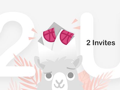 2 Dribbble Invites