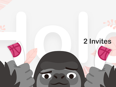 2 Dribbble Invites