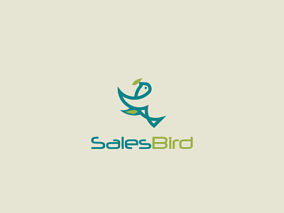 SalesBird animation branding design flat illustration illustrator lettering minimal typography vector