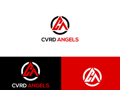 CVRD ANGELS animation branding design icon illustration illustrator logo minimal typography vector