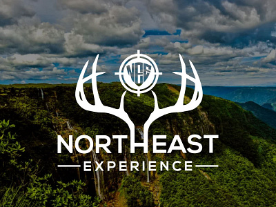 North East Experience branding design illustration illustrator logo minimal typography ui ux vector