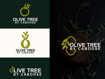 Olive Tree branding design illustration illustrator logo minimal typography ui ux vector