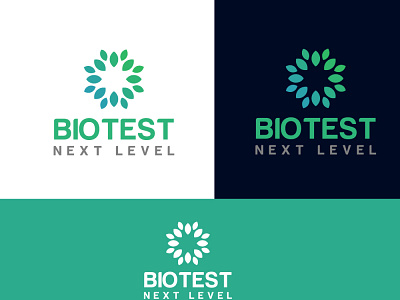 Biotest Next Level animation branding design illustration illustrator lettering logo minimal typography web