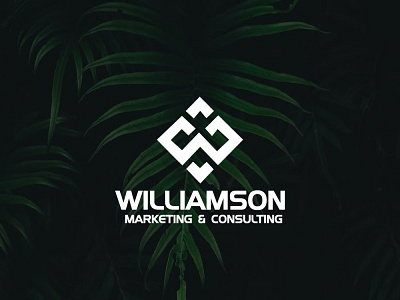 Williamson Marketing & Consulting branding design illustration illustrator lettering logo minimal typography vector website