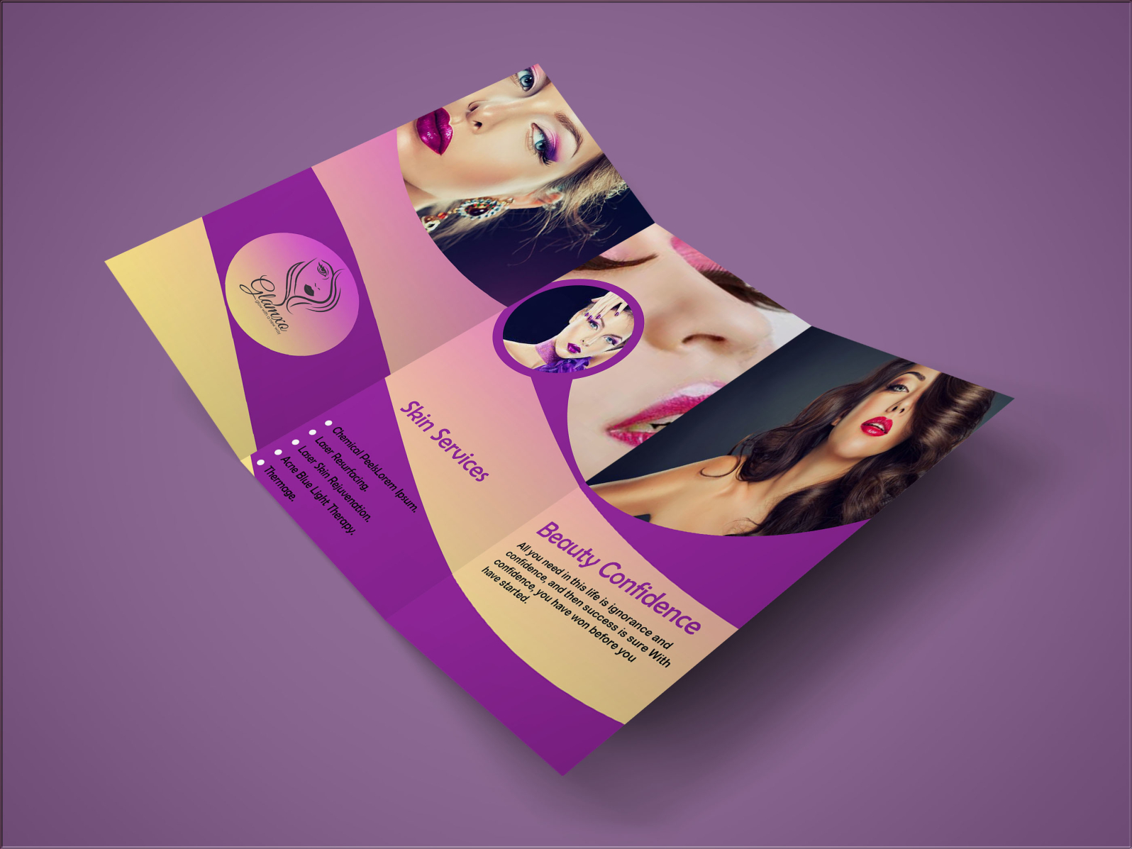 leaflet by hinaawan on Dribbble