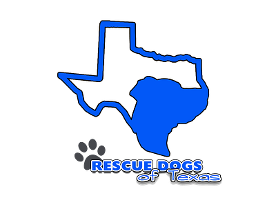 Rescue Dogs of Texas art graphic design illustrator logo logotype typography