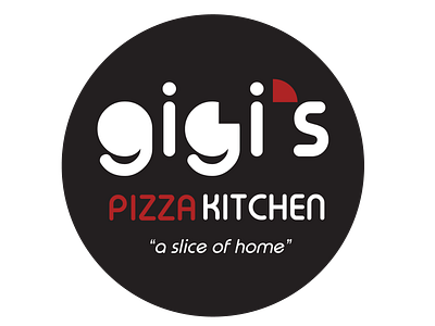 Gigi's Pizza Kitchen art branding design graphic design illustration illustrator kitchen logo logotype pizza restaurant typography