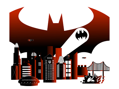 Gotham by Jon McBrine on Dribbble