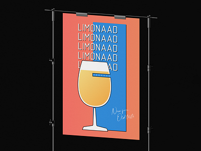Limonaad Poster design figma illustrations illustrator lemonade limonaad poster poster art poster design poster mockup posters typographic water