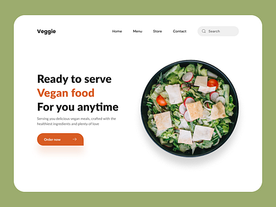 Veggie - Landing Page