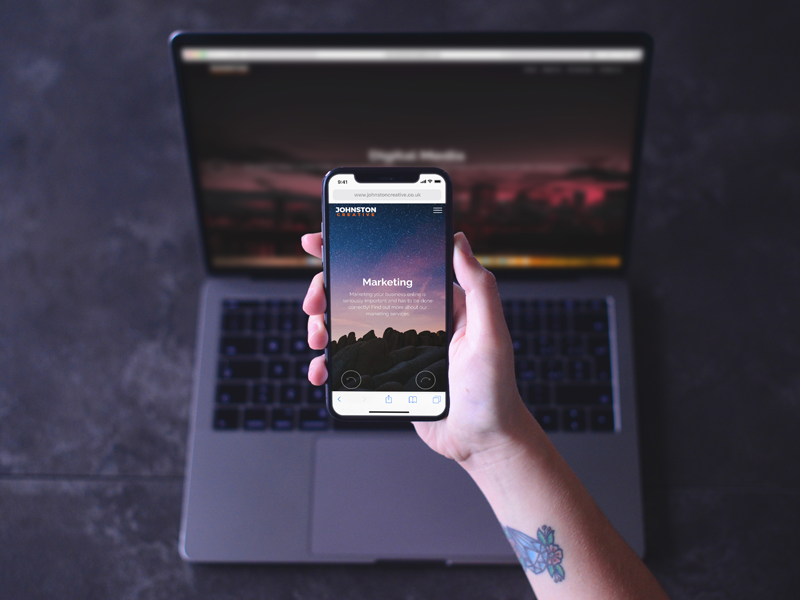 Personal Responsive Website Design by Dom Johnston on Dribbble