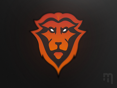 Lion // Mascot Logo adobe illustrator branding concept design logo logo design mascot sports