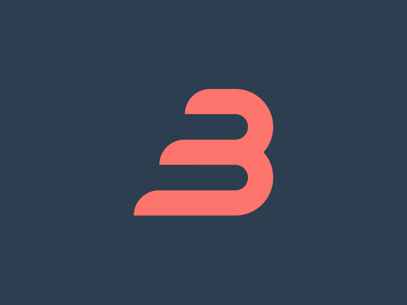 The Letter B // Project Alphabet photoshop logo lettering letter illustrator design branding alphabet b