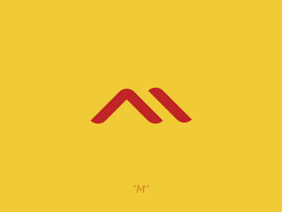 M // Concept Logo alphabet b branding design illustrator letter lettering logo photoshop