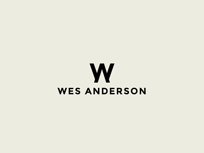 Wes Anderson anderson fan art logo logotype movie symmetry wesanderson