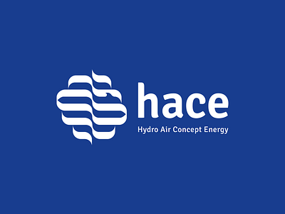 Logotype Hace brand branding logo wave