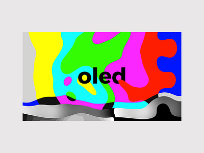 OLED bordeaux brand branding freelance logo logotype oled studio