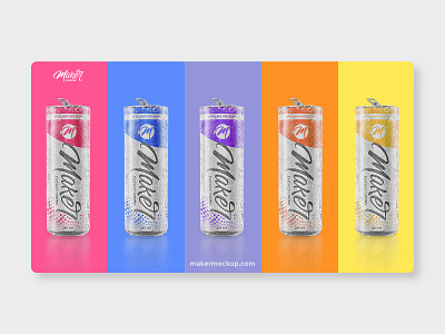 Energy Drink Post made for Maker Mockup branding design illustration minimal vector