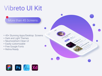 Vibreto UI Kit - Dark Neumorphic Design by Nicolas Mendes🕺 on Dribbble