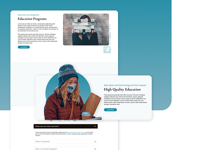 Community Minded - Modular Theme charity cms design figma friendly hubspot human non profit school ui web