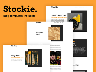 Stockie - Blog Engine