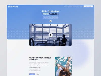 Consultary Lite Theme business company corporate culture design small template theme ui ux web website