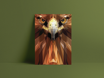 Golden Eagle art brand drawing graphic design illustration print