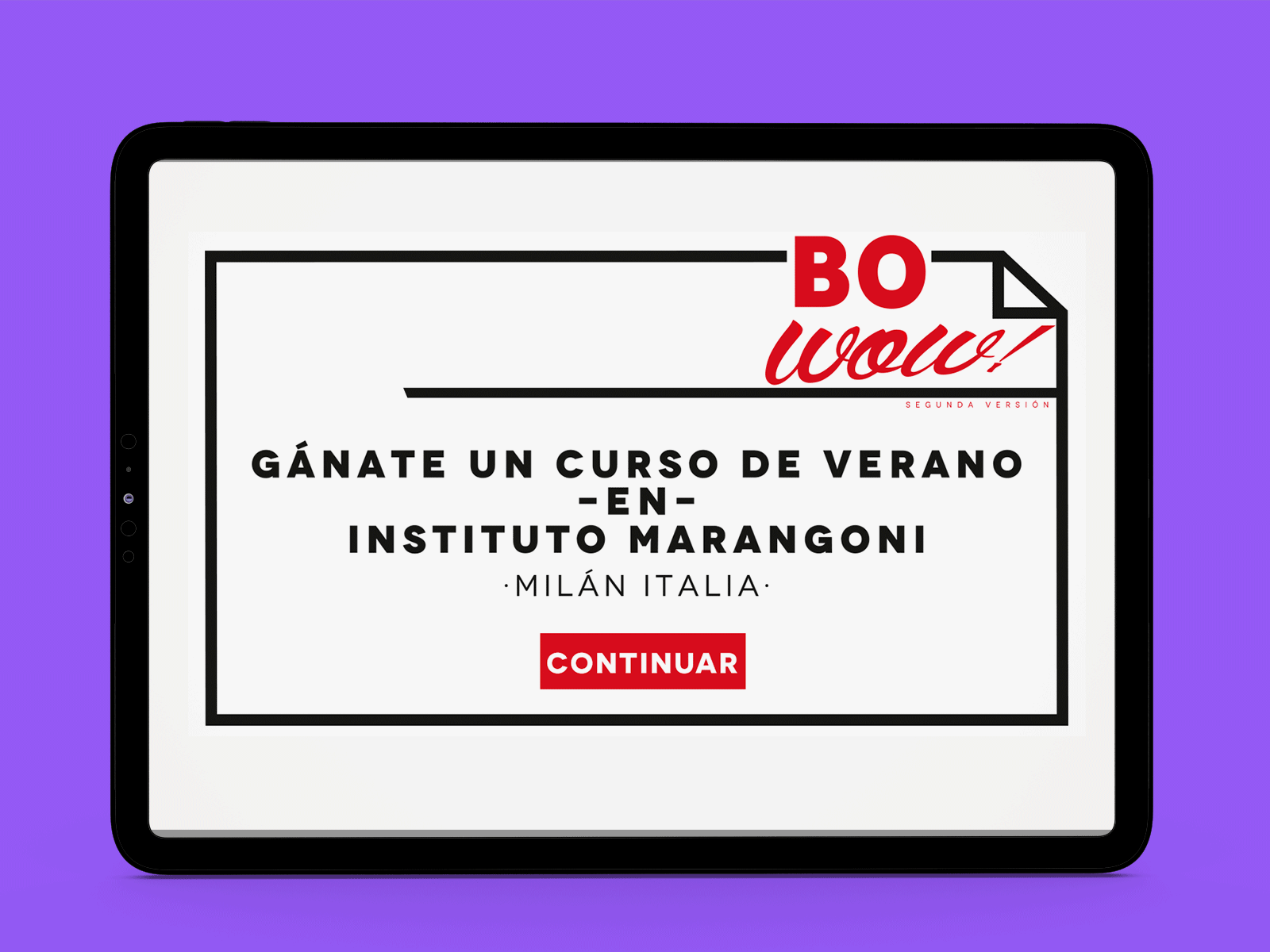 BO WOW for Bosi advergames app branding design gamification ux