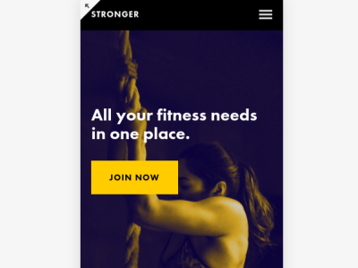 Stronger Mobile View app branding design dribbble icon illustration logo typography ui ux vector