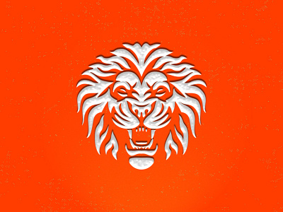Lion animal brand branding design eddarqaoui forsale illustration leo lion logo negative space vector