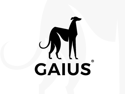 Greyhound animal black brand classic design dog eddarqaoui elegant forsale greyhound logo logotype pet simple vector white