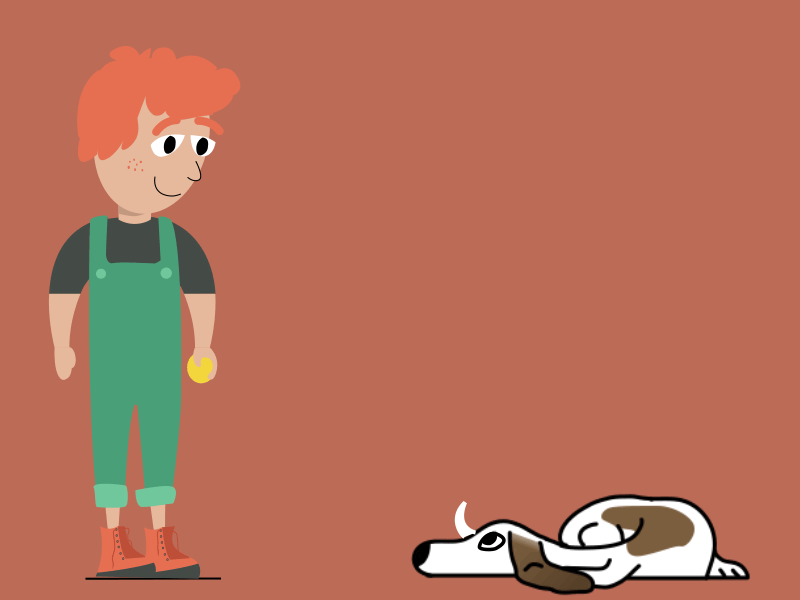 Lazy Doggo animated gif animation animation 2d character animation characterdesign dog doggo illustration loop animation motion design