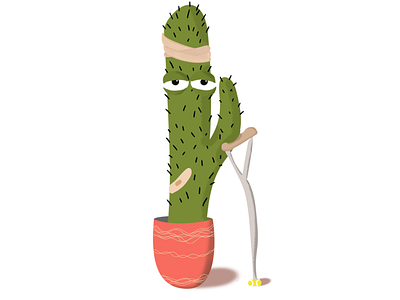 Injured Cactus