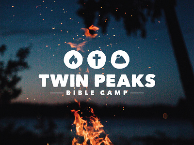 Twin Peaks Bible Camp Logo