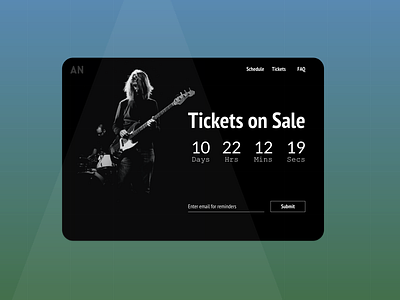 Ticket Sales Countdown