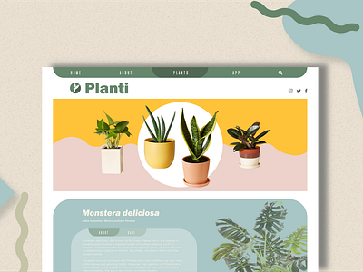 Planti webpage
