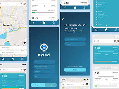 BusFind App concept