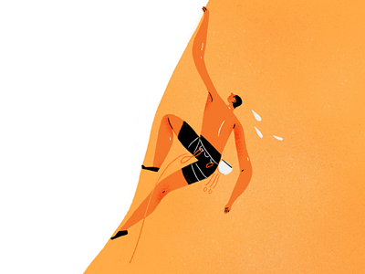 climber by Mildeo on Dribbble