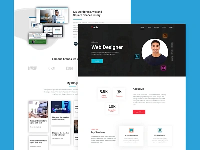 Simple minimal portfolio landing page adobexd consilion design global business landing page landing page design landing page ui simple typography uixdesign web web page