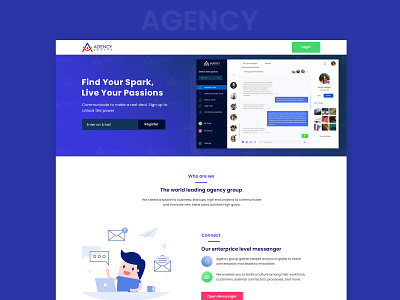 Agency site landing page 2021 adobexd consilion design global business green and black illustration landing page landing page design landing page ui simple typography uixdesign web web page