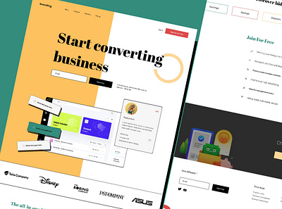 Converting business website UI Design 2022 figma ui ux web design