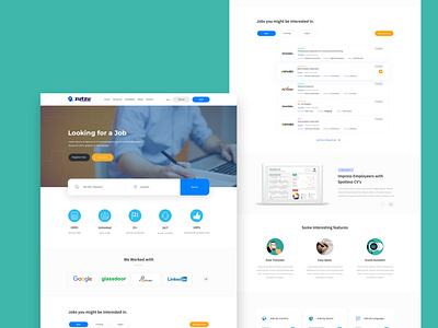 Jobs finding landing page 2022